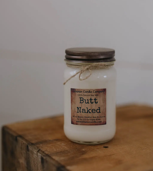 Butt Naked | Lebanon Candle Company