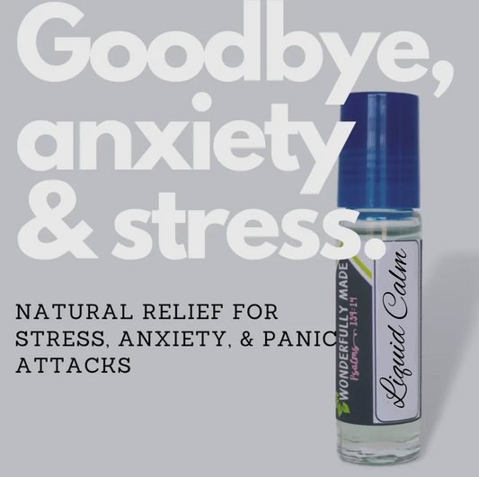 Liquid Calm Essential Oil Roll On | Calming Anxiety Panic