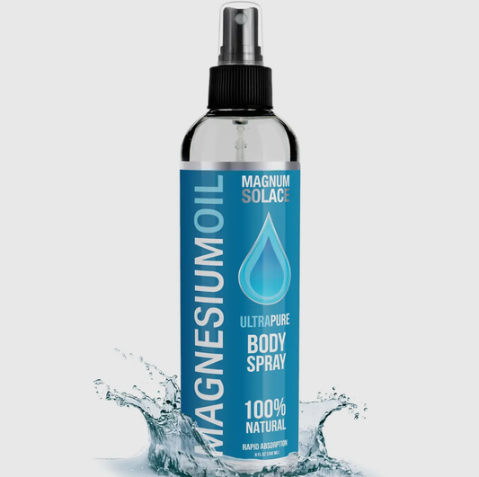 Magnesium Oil Spray For Restless Legs, Sleep, Muscle Relief